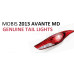 mobis rear combi led taillamp hyundai elantra 2013 -15